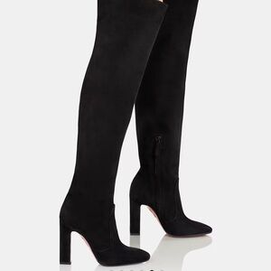 Aquazzura Black Over-the-Knee Boots